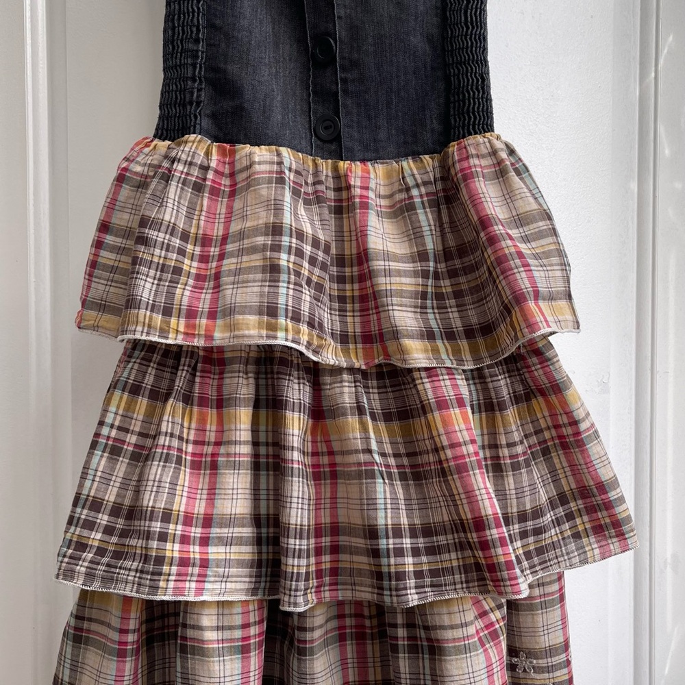 Elegant Black and Gray Dress size S (5/6Y)